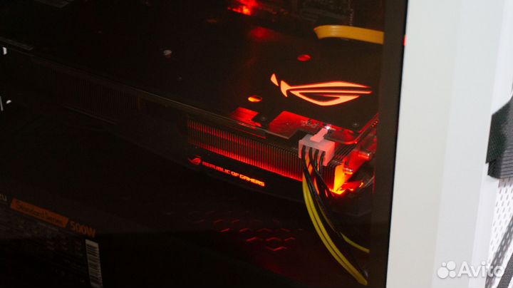 Игровой пк: SSD, Asus ROG strix, i5, 32гб RAM