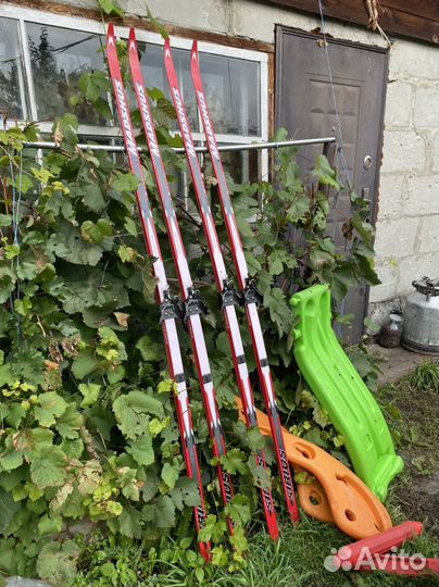 Лыжи пластиковые беговые взрослые