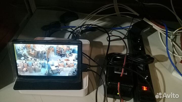 Комплект видеонаблюдения. Установка