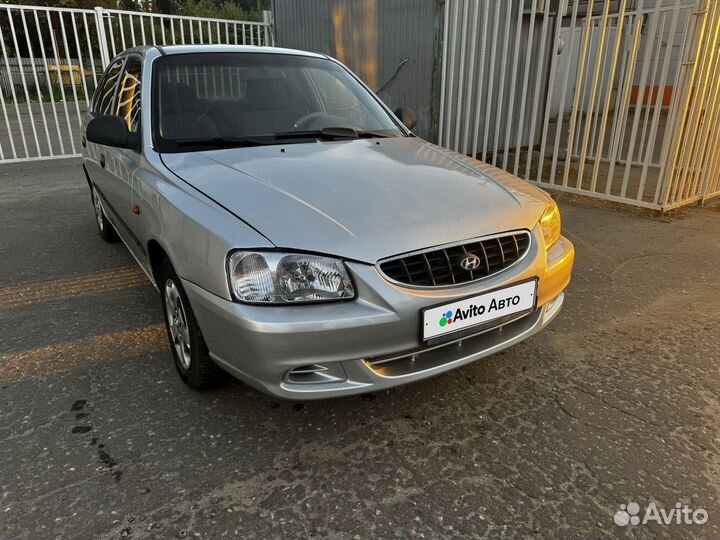 Hyundai Accent 1.5 AT, 2004, 198 524 км