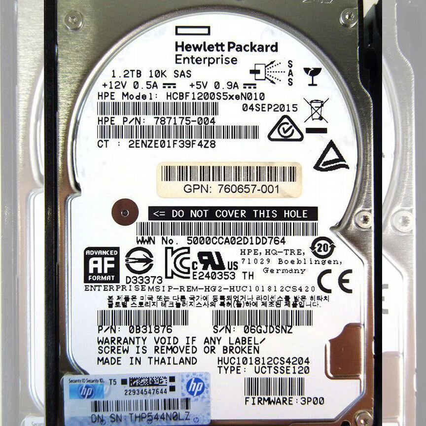 [802274-001] Жесткий Диск Hp 3par Sas 2.5 802274-001