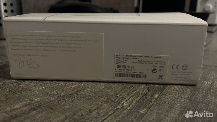 Зарядное устройство Apple MC461Z/A для macbook
