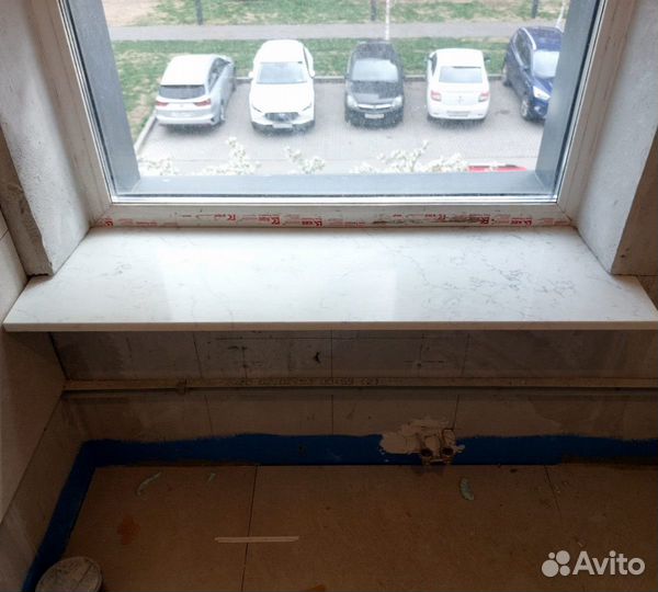 Подоконник из искусственного камня