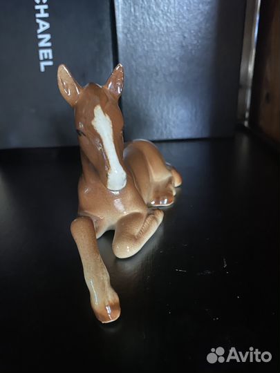 Фарфоровая статуэтка. Лошадь. ГДР 1970е