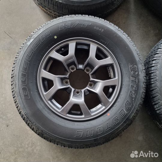 R15 Bridgestone Dueler H/T 195/80, PCD 5x139.7 DIA 108.1