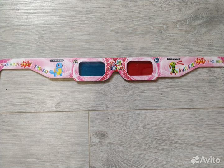 Анаглифические очки 3D