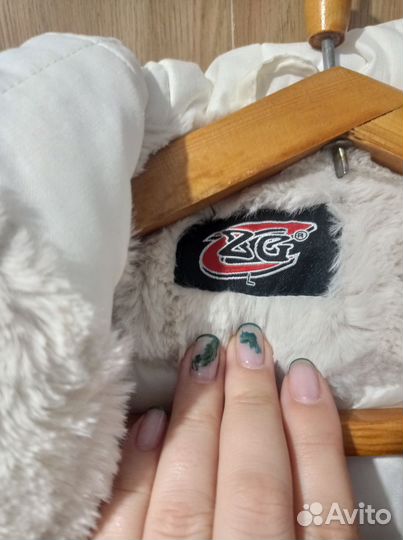 Шуба из эко меха с капюшоном