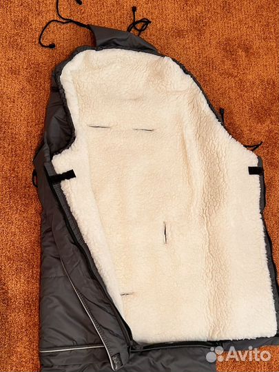 Зимний конверт в коляску bonopo