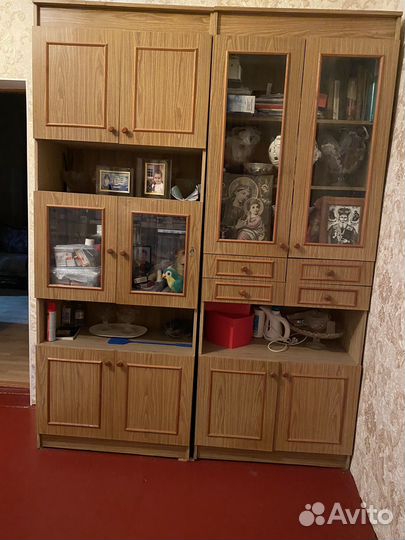 Шкаф,кровать б/у