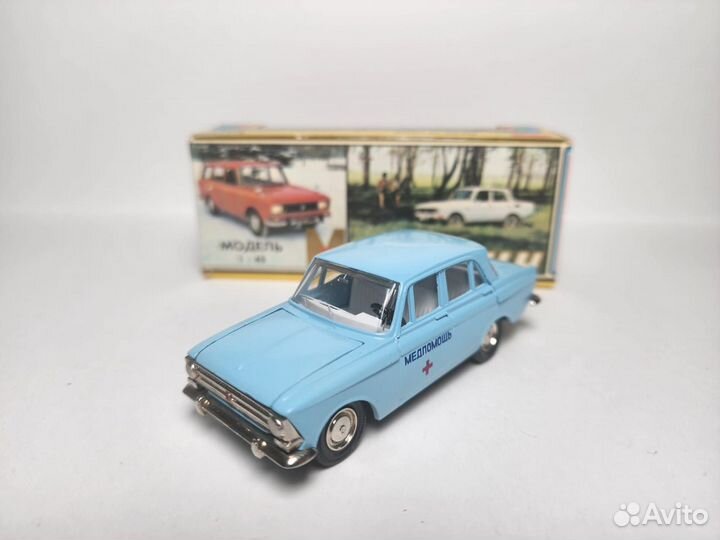 Москвич 408 А1 медпомощь СССР 1:43