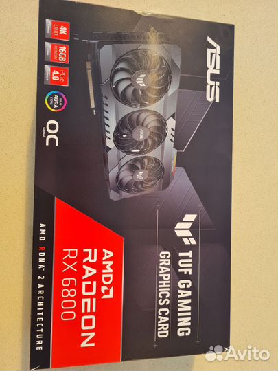 Видеокарта RX 6800 Radeon 16GB