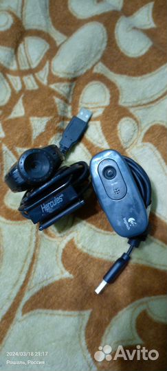 Вебкамера logitech