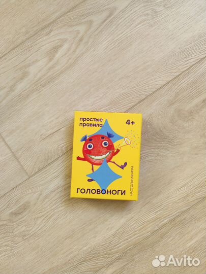 Головоноги. Простые правила. Настольная игра