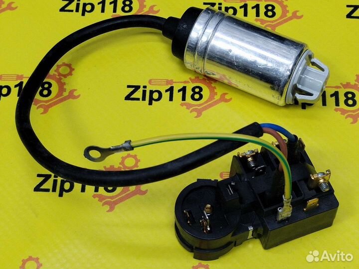 Пусковое реле с конденсатором