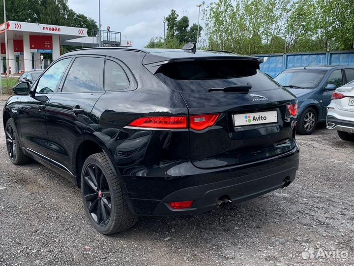 Jaguar F-Pace 2.0 AT, 2017, 83 000 км