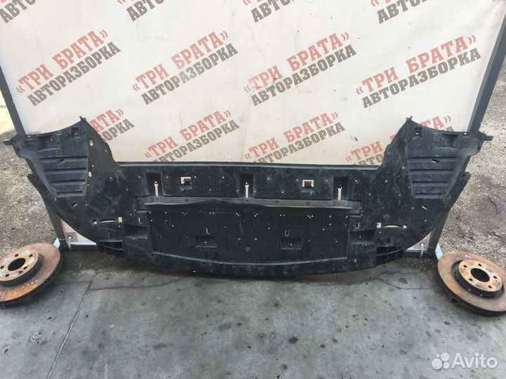 Ситроен С4 Пикассо защита под передний бампер