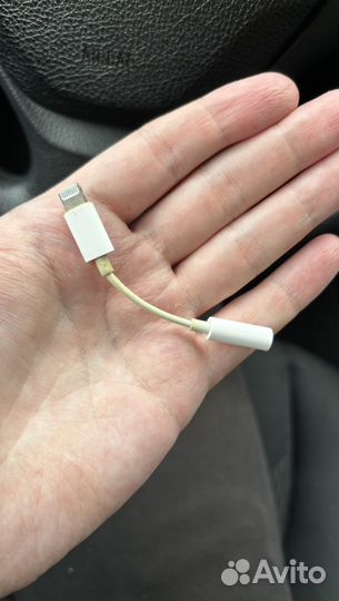 Переходник с lighting на aux