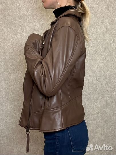 Куртка косуха женская из экокожи