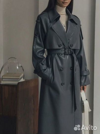 Тренч Lichi серый