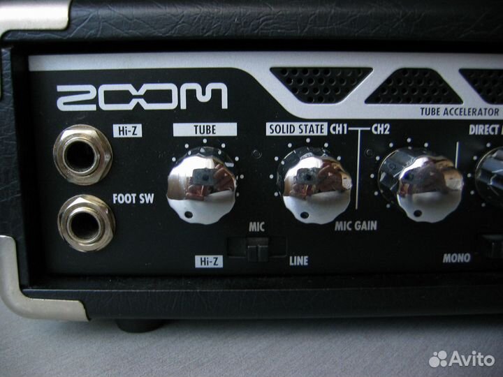 Ламповый интерфейс / звуковая карта zoom S2t