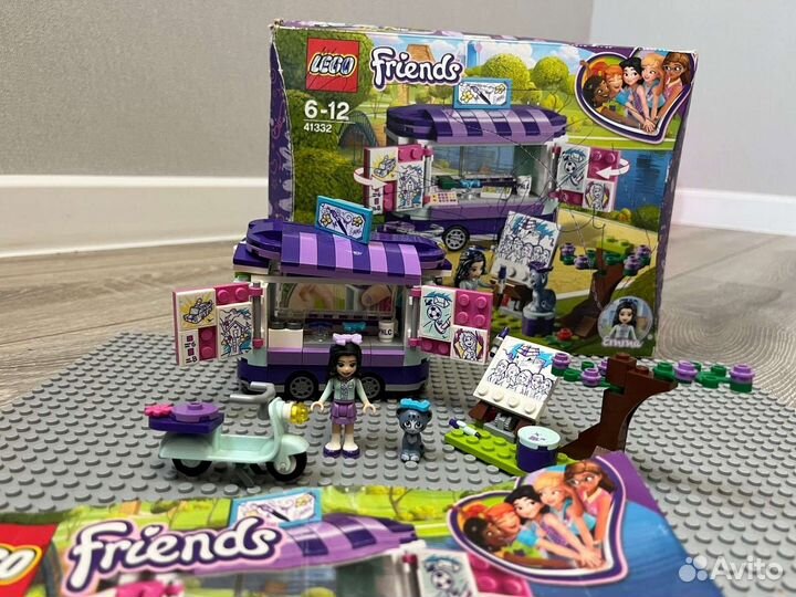 Lego френдс оригинал передвижная выставка Эммы