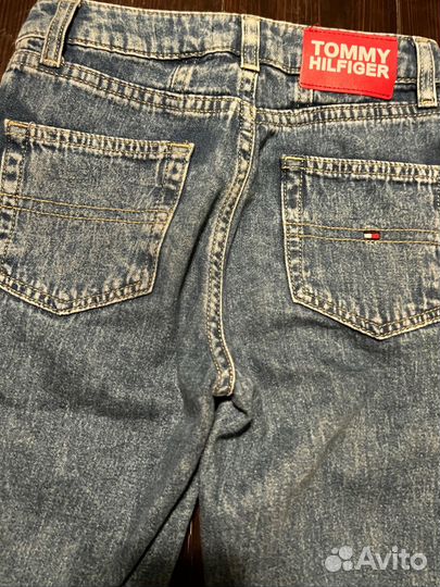 Джинсы для девочки Tommy hilfiger 128 2 шт