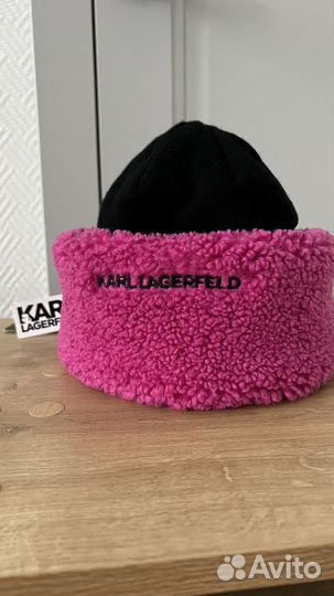 Шапка доя девочки Karl Lagerfeld оригинал
