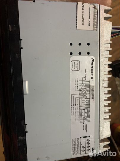 Магнитола pioneer процессорная