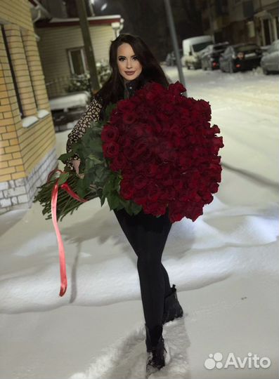 Роза букет 101 доставка любимой