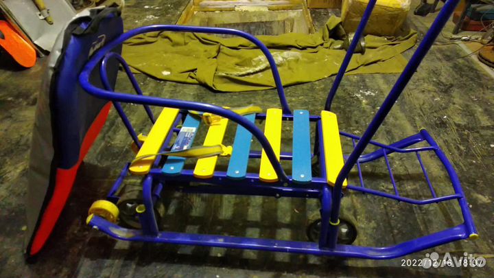 Санки на колесах