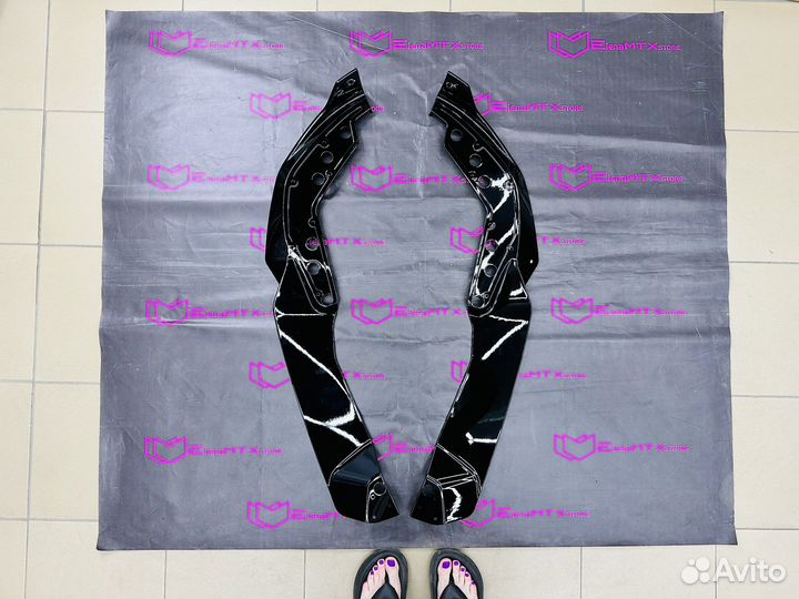 Сплиттер / клыки BMW G20 рест