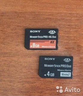 Карта памяти Sony Memory Stick