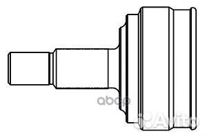 ШРУС наружный к-т hyundai sonata Mk III (EF) 82
