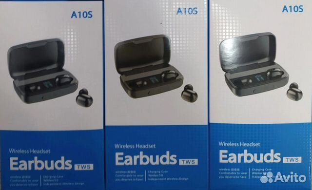 Наушники Earbuds TWS A10S Power Bank