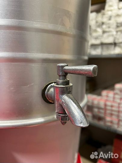 Алюминиевый бак для воды с краном, 22 литров