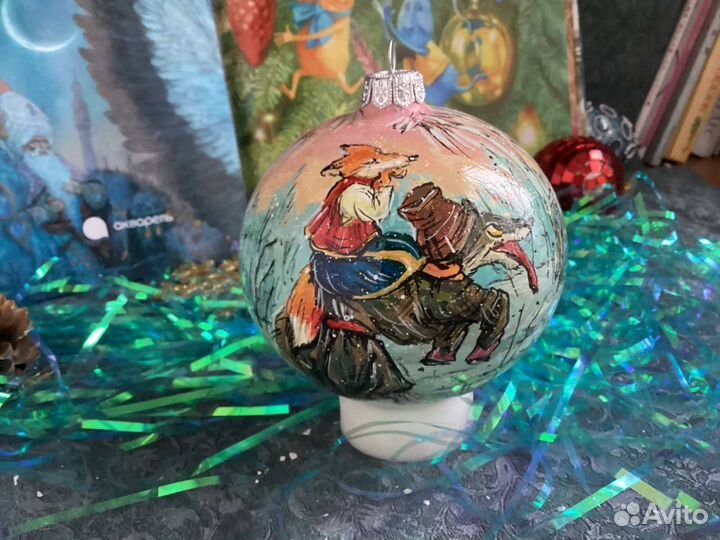 Елочные игрушки шары