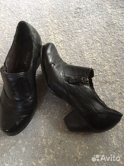 Туфли кожаные