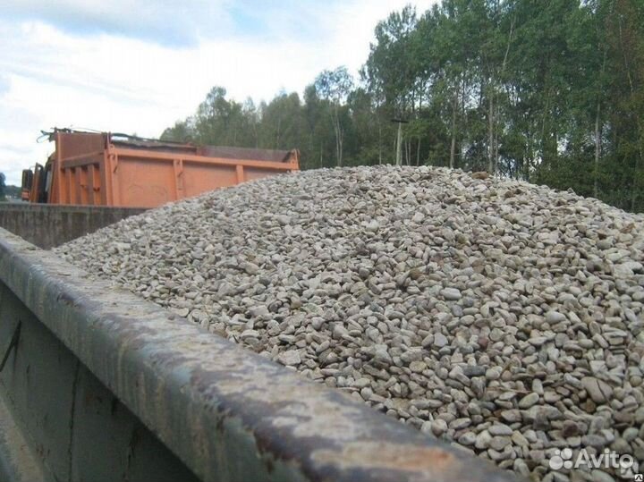 Щебень гравийный самовывоз