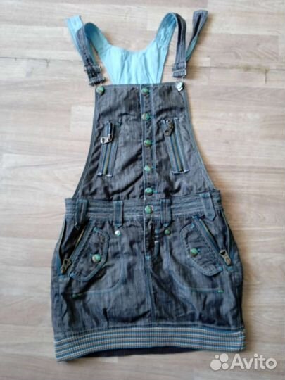 Джинсовый сарафан