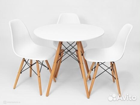 Стулья кухонные, интерьерные Eames разные цвета