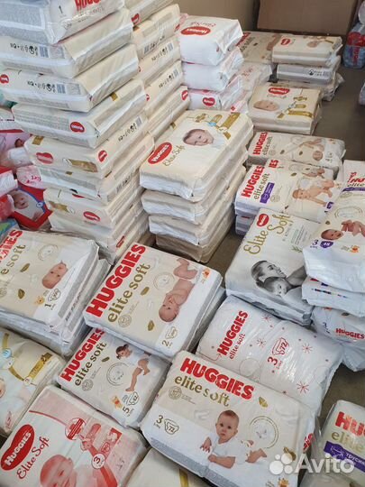 Huggies elite soft 1.2.3.4.5.6