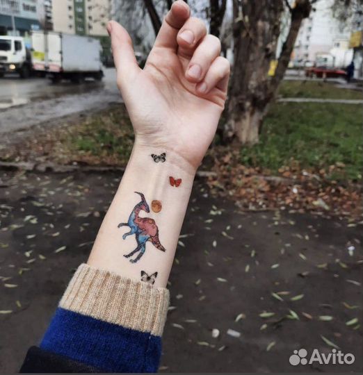 Печать переводных татуировок с любым изображением