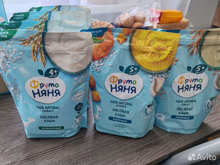 Детские каши молочные