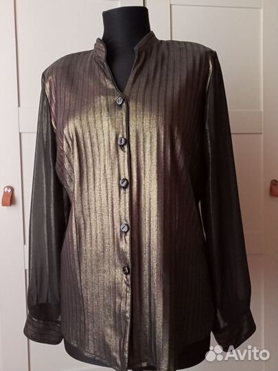 Блуза женская р.50 золотая