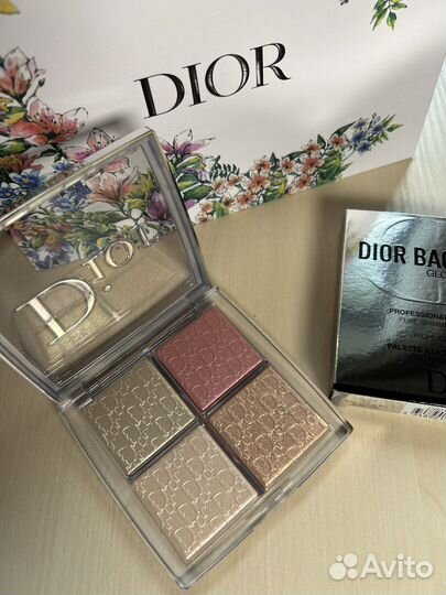 Dior backstage хайлайтер 001, 004