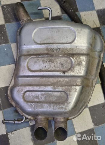 Выхлоп Skoda Octavia a7 2014 1.8