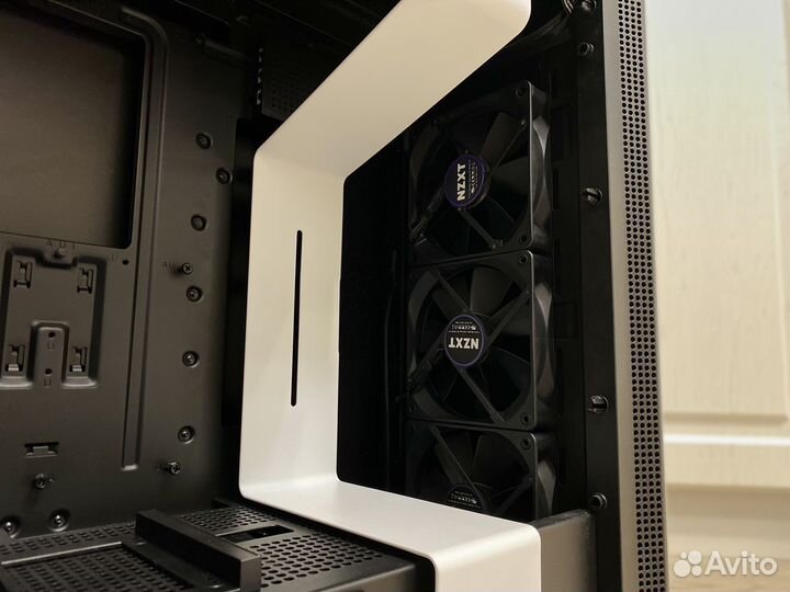 Корпус nzxt H700i White/Black TG