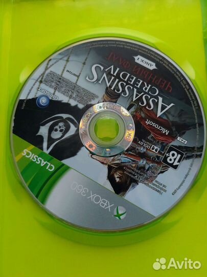 Игра Assasin's Creed Черный Флаг для Xbox 360/One