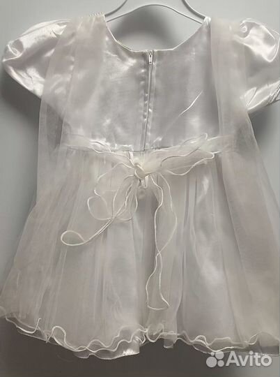 Нарядное платье для девочки 86 92
