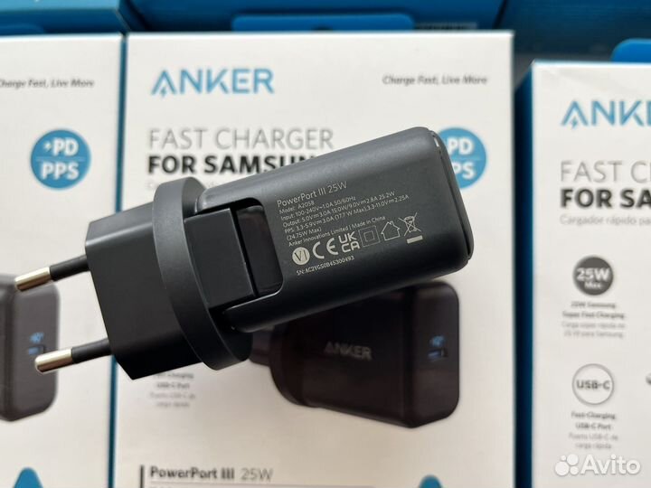 Сетевой адаптер Anker PowerPort III PPS (USB-C)